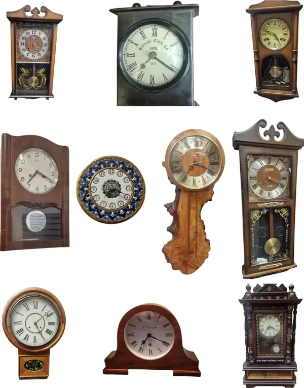 Wall and mantel clocks