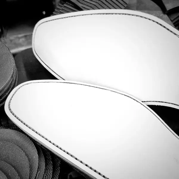 New white leather insoles